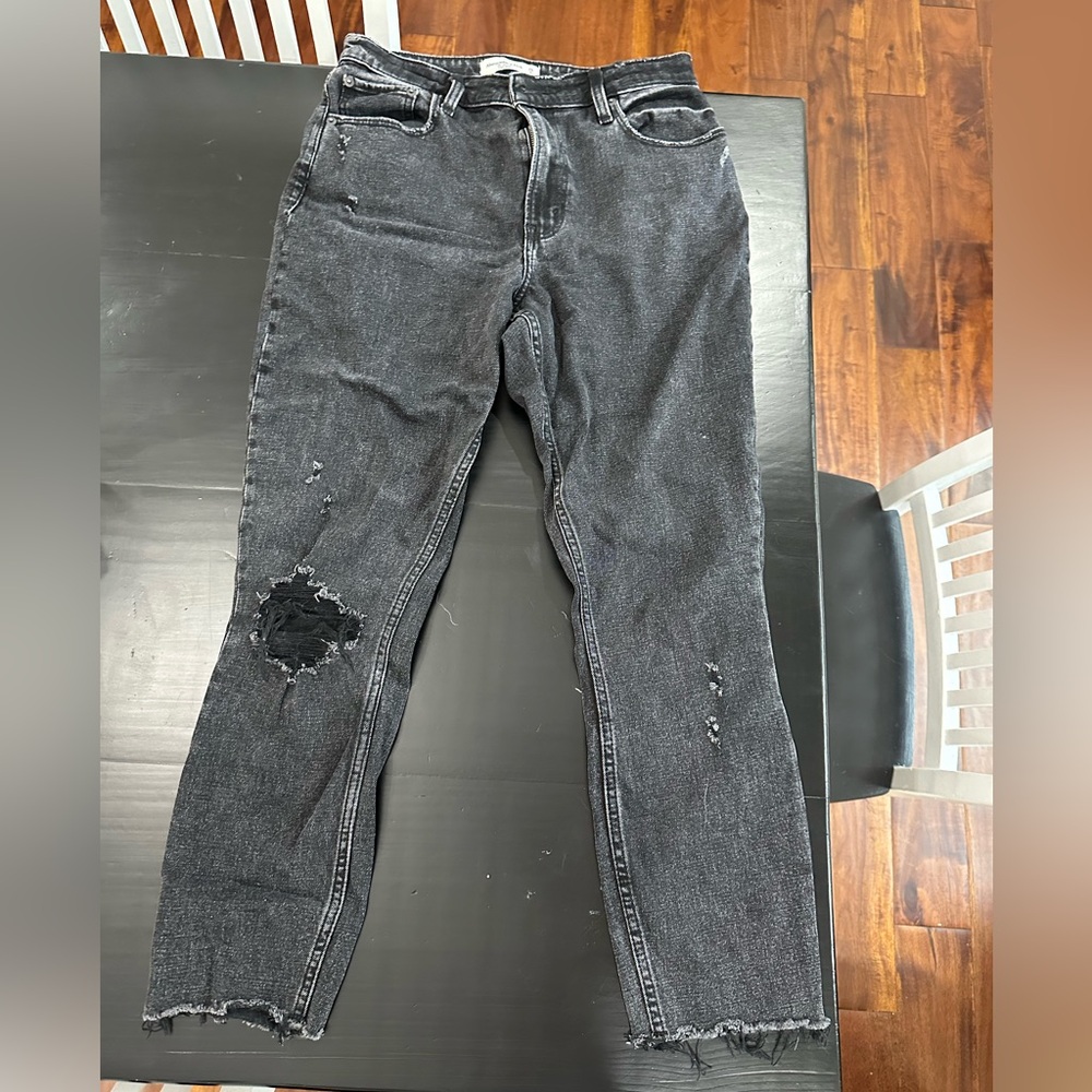 A&F THE SKINNY HIGH RISE CURVE LOVE